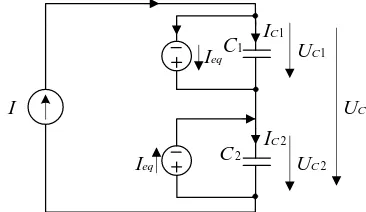 Figure 1. The supercapacitor charging equalizing model 