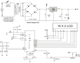 Figure 1. DC motor speed control circuit. 