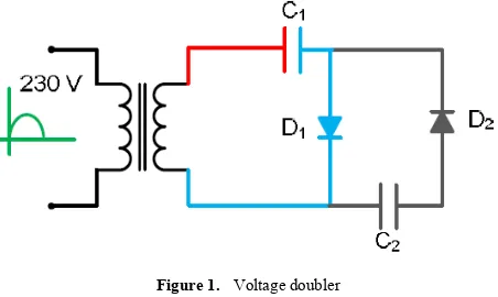 Figure 1.  Voltage doubler 