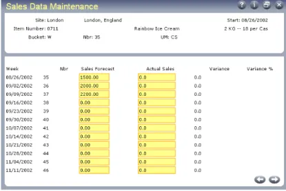 Fig. 6.6 Sales Data  Maintenance  (33.13.13)