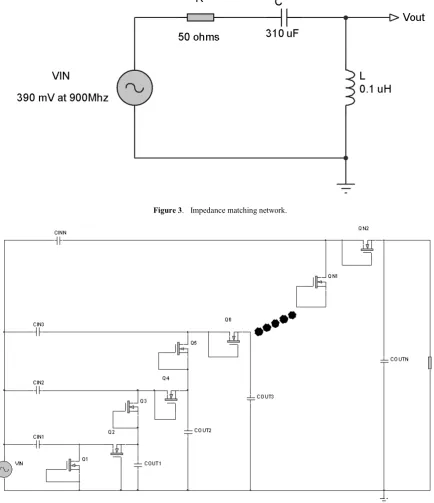Figure 3.  Impedance matching network. 