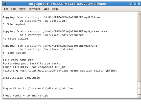 Fig. 2.2 Installation  Summary