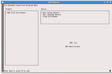 Fig. 4.4 QDT Admin