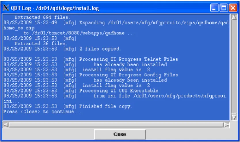 Fig. 5.3 Completed  Upgrade Process