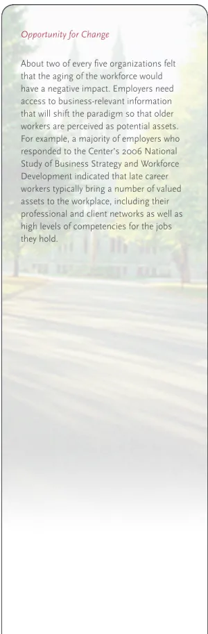 Figure 9.  Awareness of the Aging Workforce and Perceptions of Today’s   Economic Circumstances 