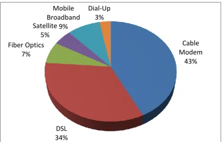 Figure 16:  Type of Internet Service at Home 