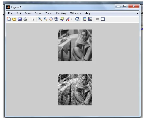 Figure 8 shows the result of corrupted image trained by 