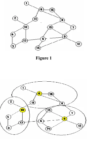 Figure 1  considered for the cluster head election procedure, which are representative of the degree, the sum of the distances to other 