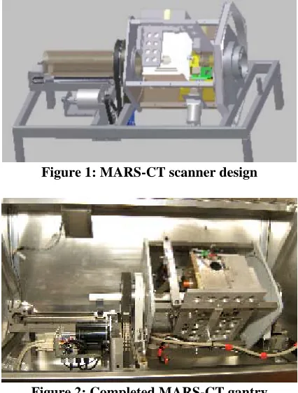Figure 2: Completed MARS-CT gantry 