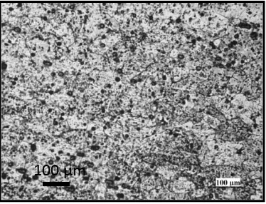 Fig. 7. Microstructures of the HAZ of the Fe-P-C alloy welded (transverse section) using AWS filler etched with 2% Nital