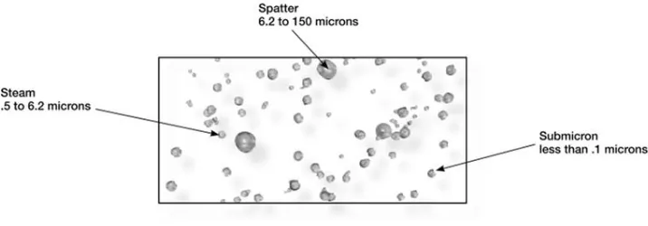 Figure 2.6 : Grease particles (Accurex, 2009). 