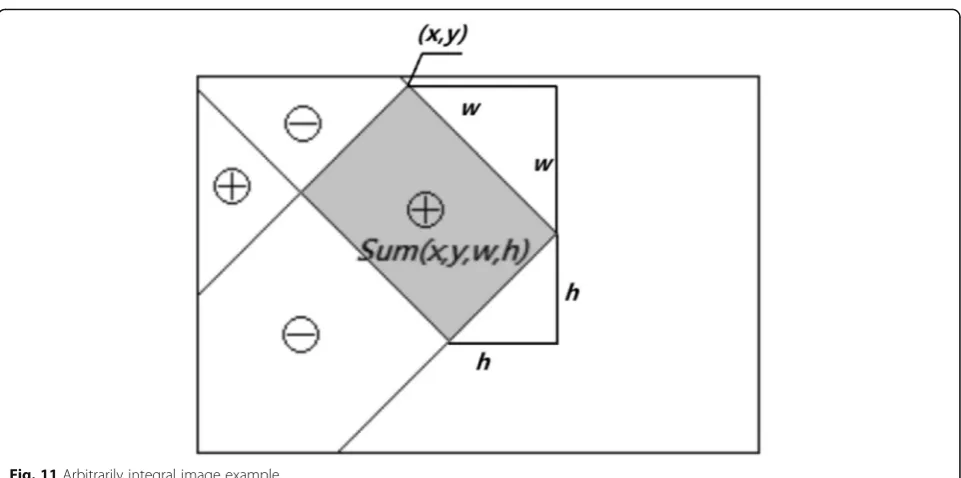 Fig. 11 Arbitrarily integral image example