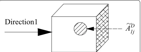 Fig. 2 Micro‑defects of material in direction 1.