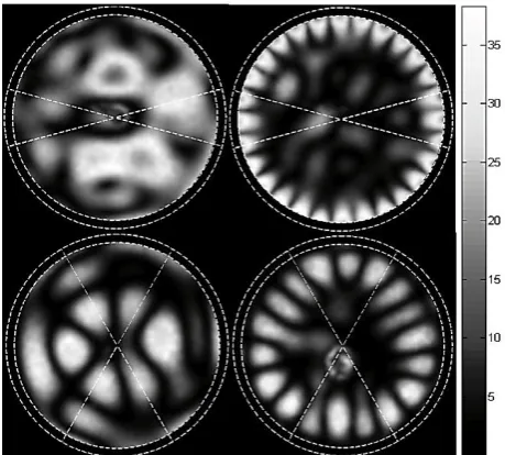 Fig. 6.  The relative percentage deviation of holographic method from the interferometric method
