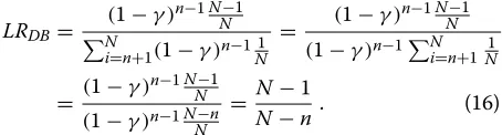 Figure 7ii.More generally, it also worth noting that the evidentialthe rarity of the compared analytical characteristiconly on the size of the target population and the size of thedatabase