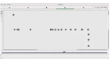Fig. 3. shows NS2 visualization. 