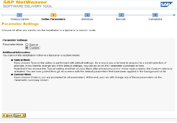 Figure 24 - SAP System parameter 
