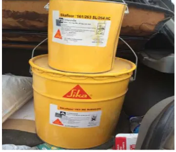 Figure 1. Epoxy resin and hardener.  