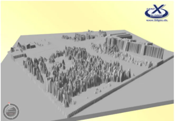 Figure 1: A code example of a CityGML information model,  when the 3D model has been exported from Landxplorer 