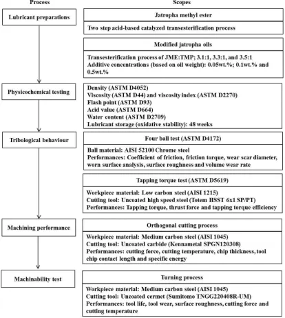 Figure 1.3: The flow chart of the research scopes 