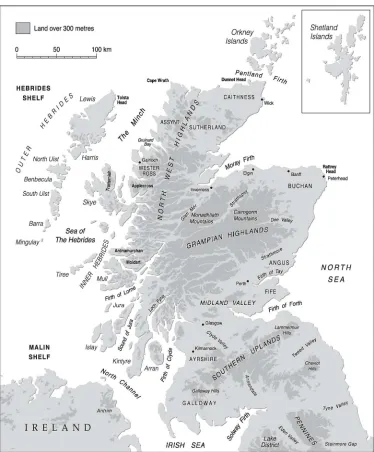 Figure 1 Key locations mentioned in the text.   