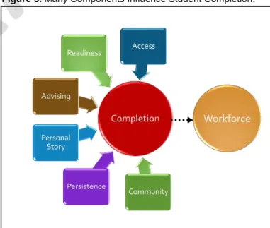 Figure 5. Many Components Influence Student Completion.