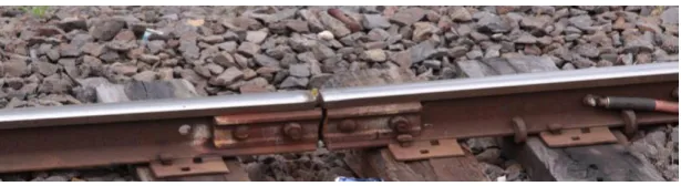 Figure 2.3: Railway track joint.  