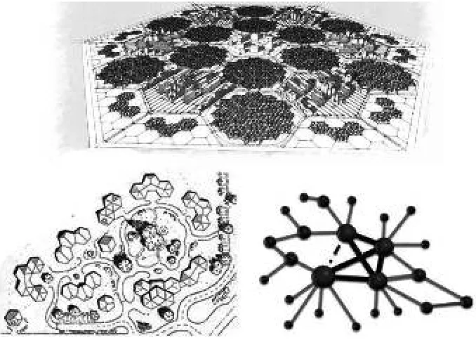 Figure 8:  Typical Row and Clustered Housing Patterns.