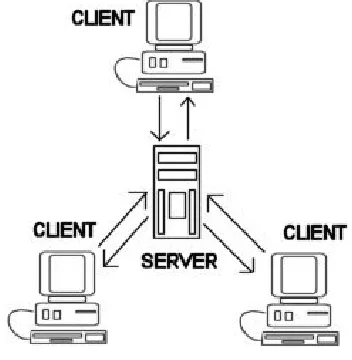 Figure 2.1 Client Server Architecture 