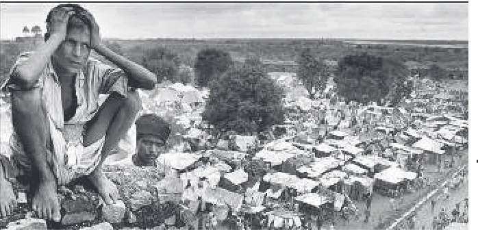 Figure 1: Visual of a Refugee Camp in Delhi (Image Source: The Partition Archive 1947