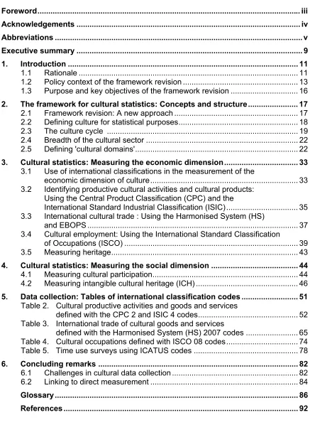 Table 2. Cultural productive activities and goods and services  