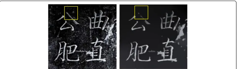 Fig. 3 Random-noise removal with L0 gradient minimization. a Input image. b Result of L0 gradient minimization