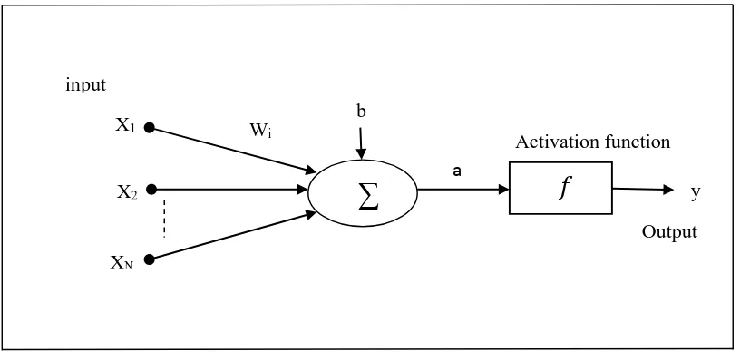 Figure 2.6: Single neuron structure 