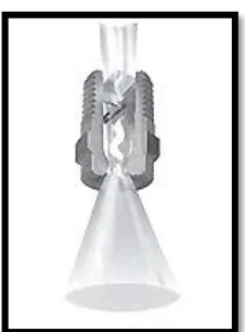 Figure 2.4: Standard full cone (turbulence nozzle) [9] 
