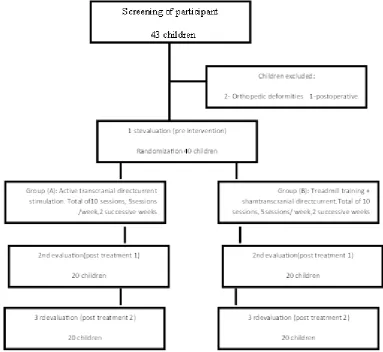 Figure 1: Flowchart of study based on consolidated standards of the reporting trials (CONSORT).