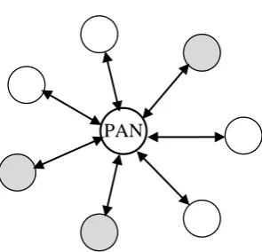 Figure 2.4: Star Topology Model [39] 