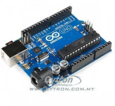 Figure 3.4 : Arduino Uno board 