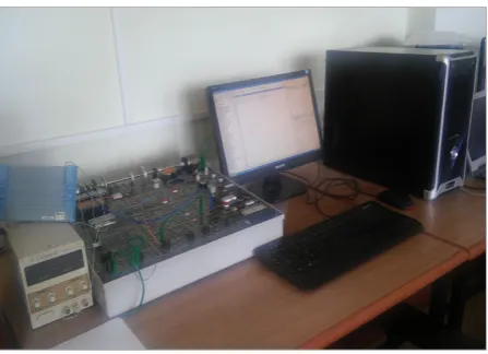 Figure 5A scene from the experimental set-up 