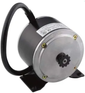 Figure 3.6: 24V DC brush motor 
