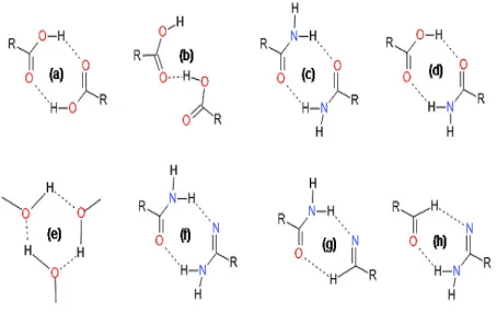 Fig 1: Showing representative supramolecular synthon 