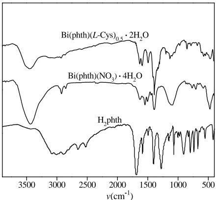 Fig. 3 Infrared spectra of the ligand and the complexes  