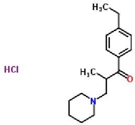 Figure 1: Structure of Eperisone Hydrochloride  