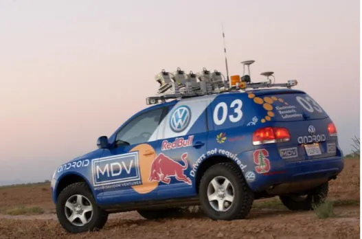 Figure 2.4: Champion DARPA Challenge race 2005 