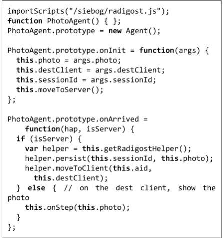 Figure 4. Execution flow of the presented case study 