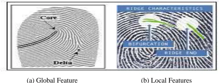Table 2.1: The Algorithms of sub-groups of Fingerprints 