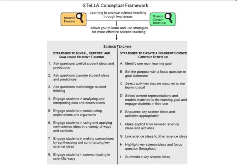 Fig. 2 STeLLA conceptual framework