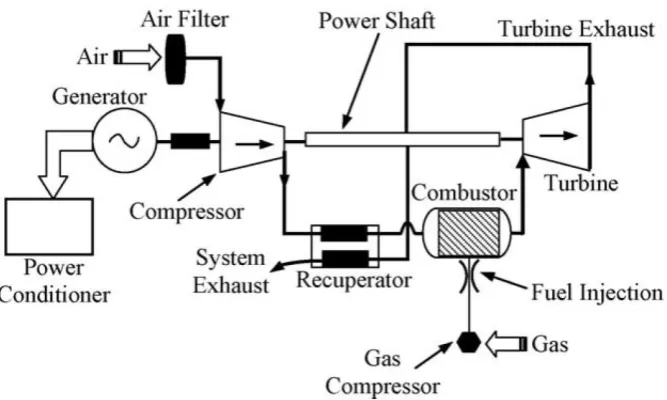 Figure 2.6: Micro Turbine System [8] 
