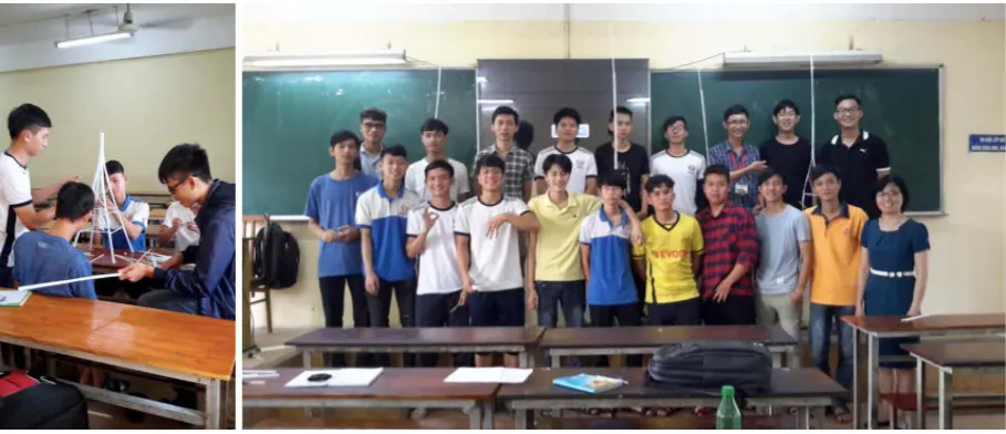 Figure 3.  Build a tower from 200 straws and scotch tapes 