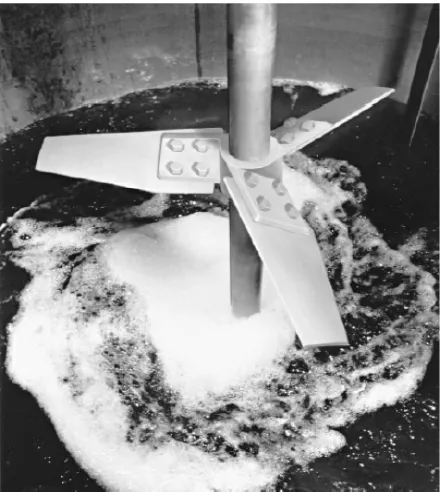 Figure (2.1): process mixing tank. (James Y. Oldshue, 1983). 