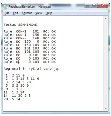 Figure 12. File of the recognition results (1) 